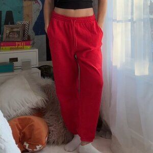 Red Old Navy Jogger Sweatpants